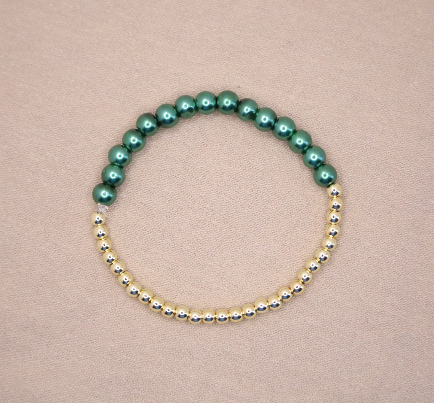 Green or Red and Gold bracelet